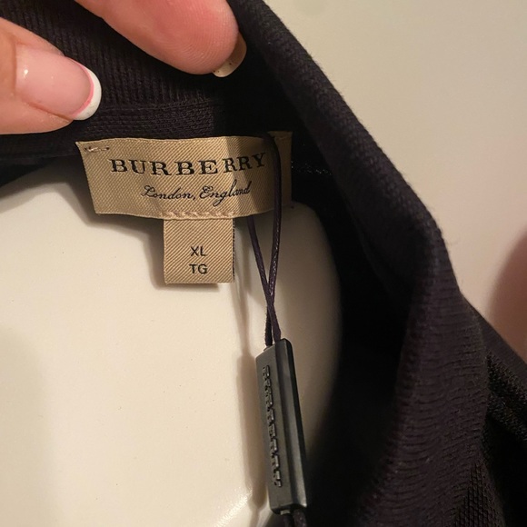 Burberry Women’s all black polo! BRAND NEW WITH TAGS IN PACKAGE! - Picture 5 of 8
